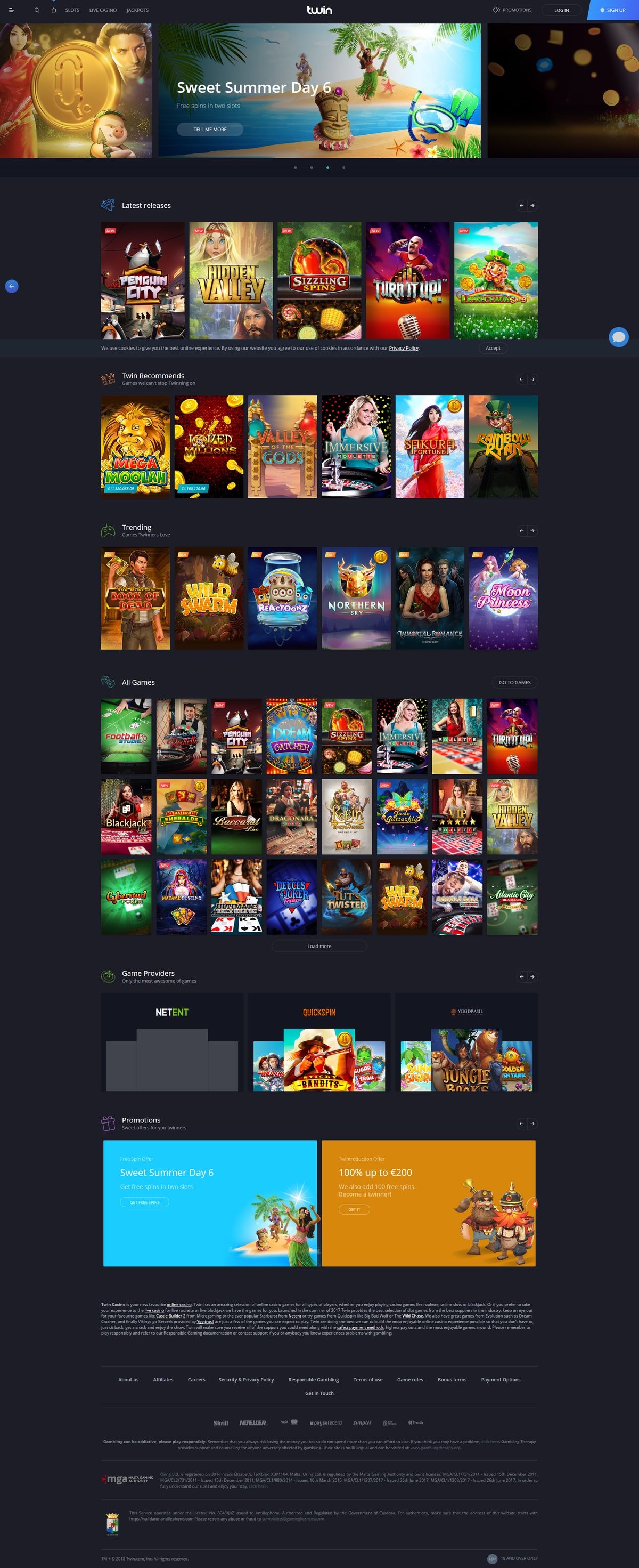 Rizk Online Casino game